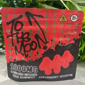 To The Moon Stawberry Space Jam Gummies 1000mg