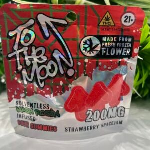 To The Moon Strawberry Spacejam Gummies 200mg