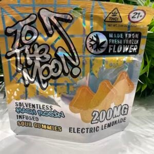 To The Moon Electric Lemonade Gummies 200mg