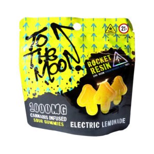 To The Moon Electric Lemonade Gummies 10000mg