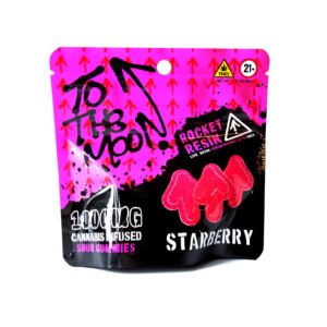 To The Moon Starberry Gummies 1000mg