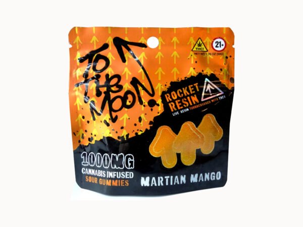 To The Moon Martian Mango Gummies 1000mg